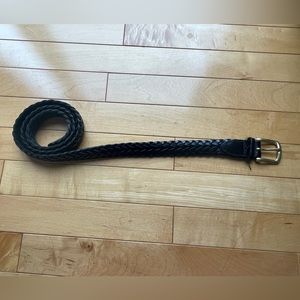 Gap vintage genuine leather braided belt size L